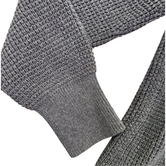 Michael Kors Charcoal Cowl Neck Sweater Sz XL - Picture 4 of 10